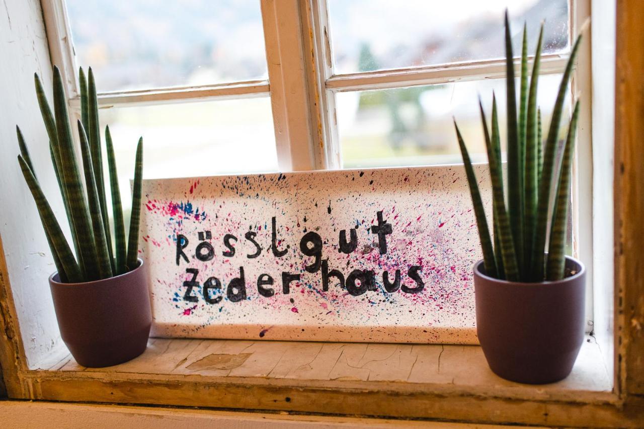Roesslgut Bed & Breakfast Zederhaus Exteriér fotografie